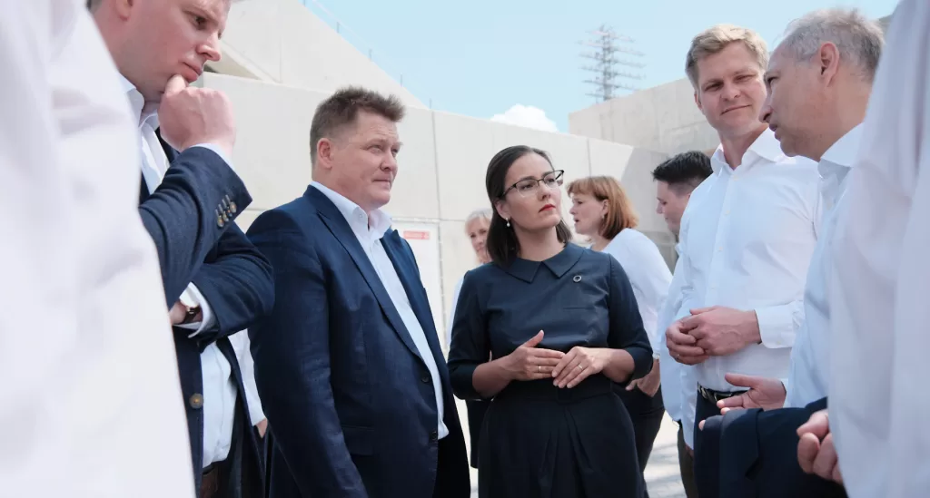 Linda Ozola un viņas komanda
