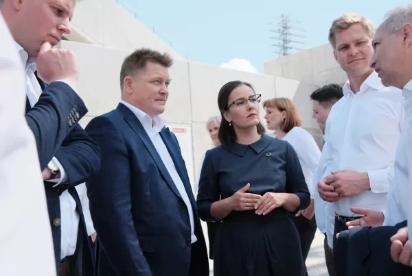 Linda Ozola un viņas komanda